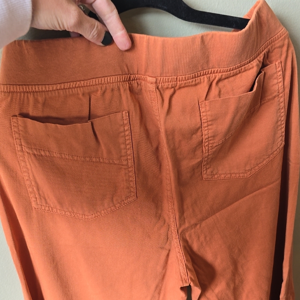 Burnt Orange Flared Pants - Picture 5 of 9